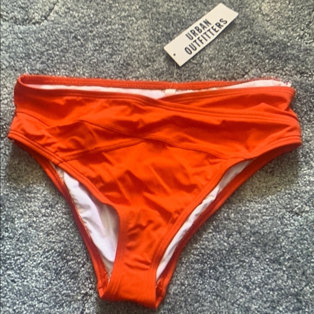 COPY - Urban outfitters Bright Orange High
Waisted Bikini Bottom